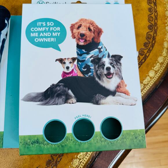 Suitical Recovery Suit for Dogs Blue Camo Cotton Stress Reducing XX-Large NEW - Picture 11 of 11